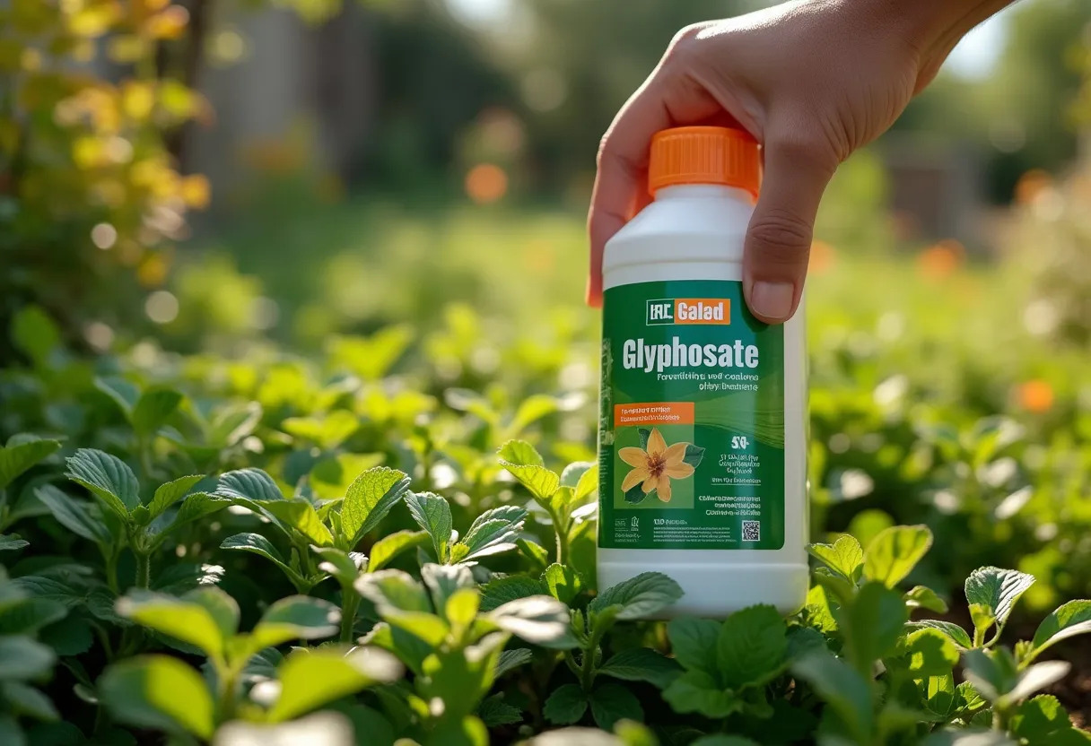 glyphosate désherbage