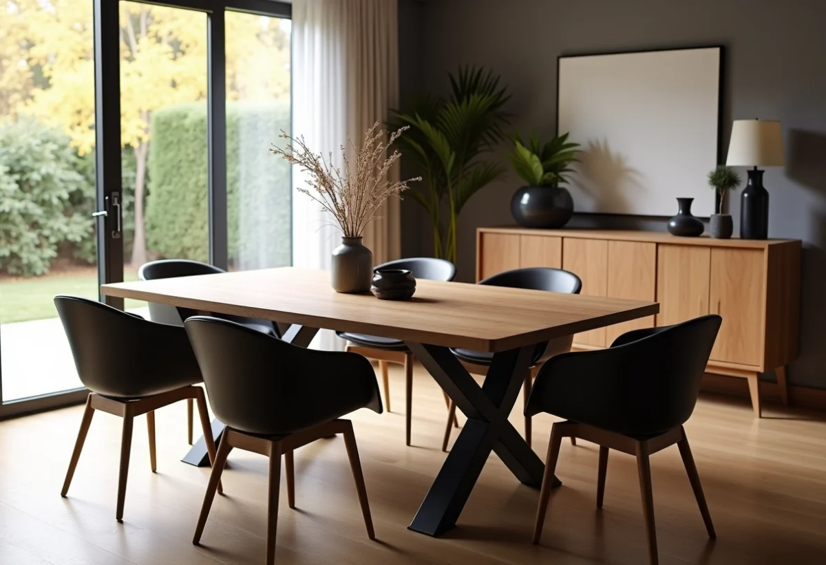 Dimensions ergonomiques d’une table pour six personnes pour un confort optimal