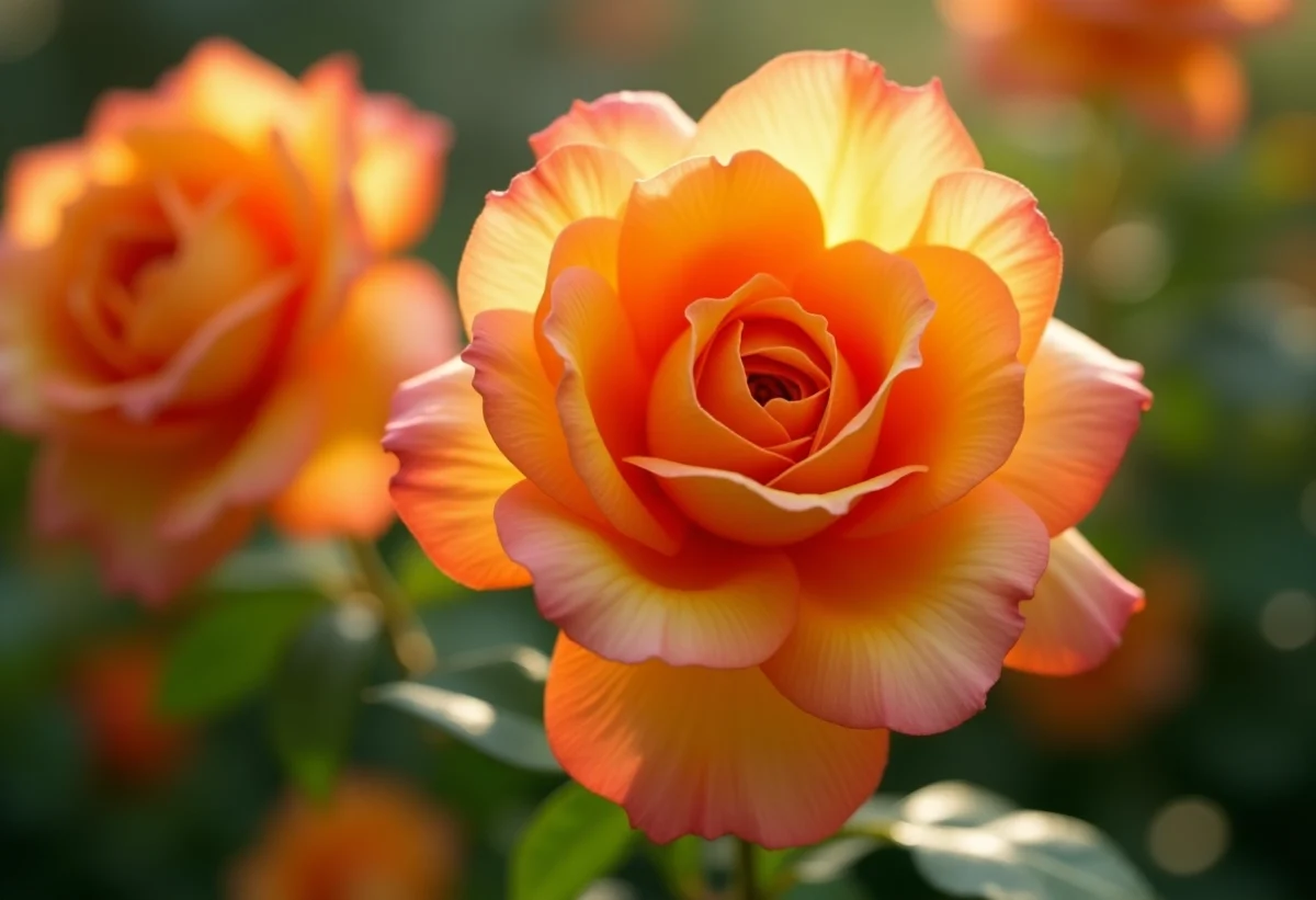 Secrets des roses orangées : symbolique et signification cachées